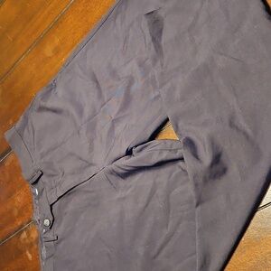 Haggar Classic Fit Black Dress Pants Mens Size 42x30